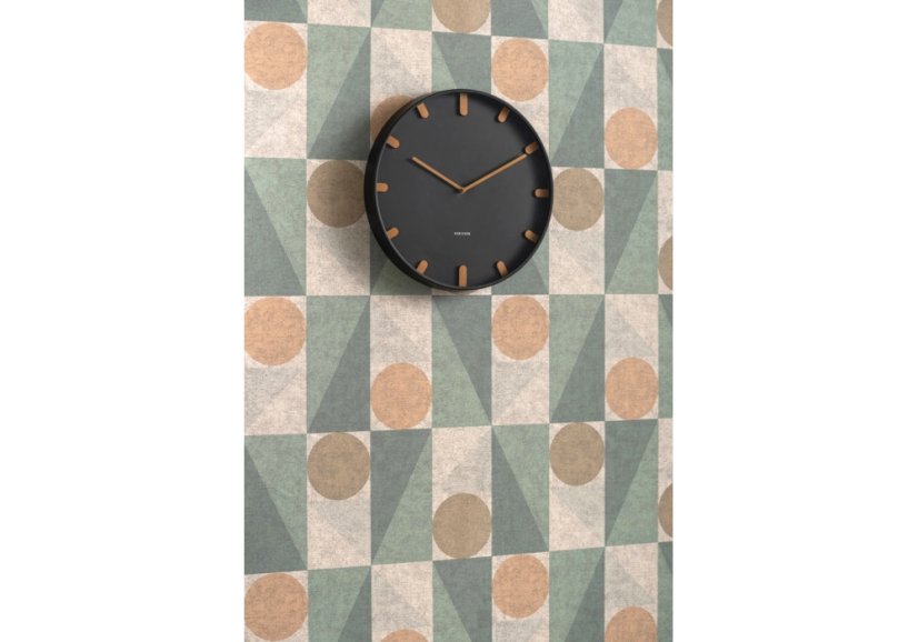 Dizajnové nástenné hodiny 5942BK Karlsson 40cm
