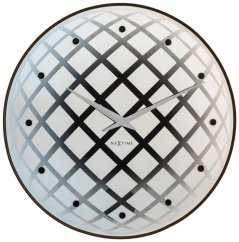 Designové nástěnné hodiny 8185zi Nextime Pendula Round 43cm