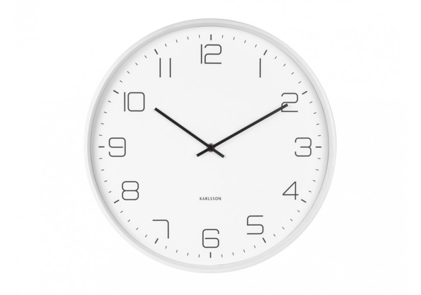 Dizajnové nástenné hodiny 5751WH Karlsson 40cm