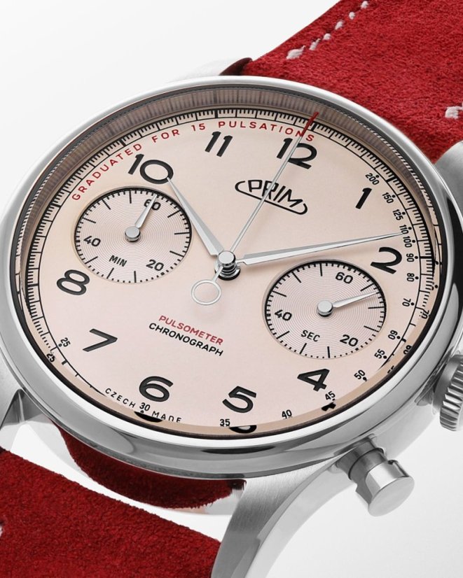 Prim Janský Pulsometer Chronograph 39 - C - W03P.13283.C