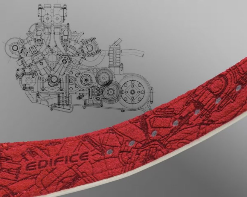 CASIO ECB-2300HR-1AER Edifice Sospensione Honda Special Edition 60th Anniversary of the First Victory in F1