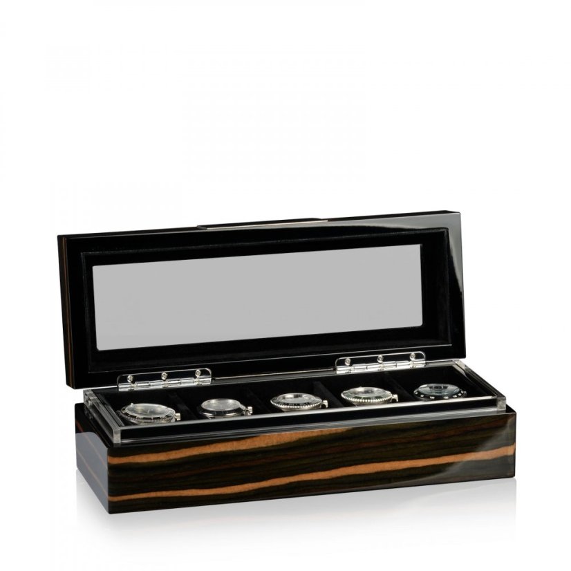Kazeta na hodinky HEISSE & SÖHNE 70019/119 Executive 5 - Macassar