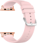 LAVVU Svetloružový silikónový remienok na hodinky pre APPLE WATCH 38-40 mm