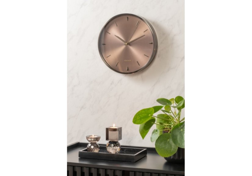 Designové nástěnné hodiny 5896GM Karlsson 30cm