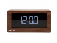Stolové digitálne hodiny-budík KA5899DW Karlsson 25cm