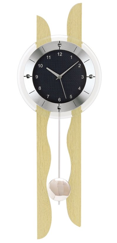 Kyvadlové nástěnné hodiny 5238 AMS řízené rádiovým signálem 70cm Kyvadlové nástěnné hodiny 5238 AMS řízené rádiovým signálem 70cm