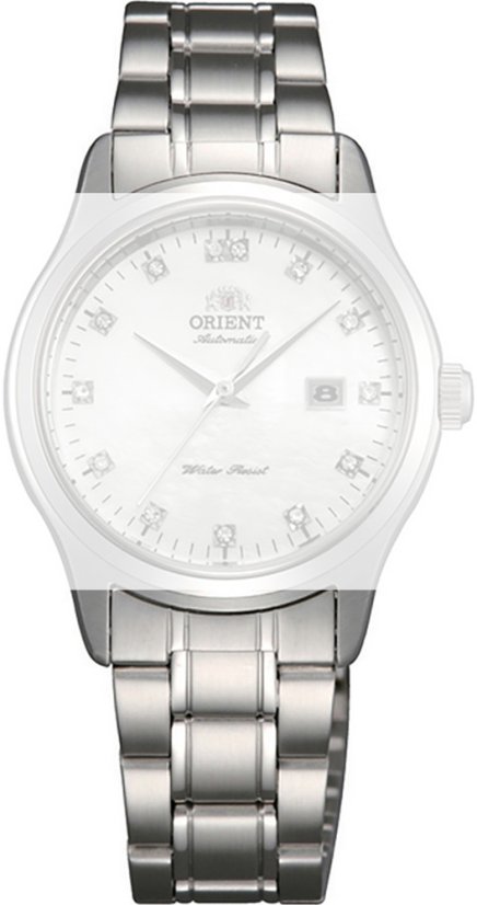 Ocelový náramek Orient KDEGGSS 16mm (pro model FNR1Q), stříbrný