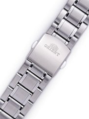 Ocelový náramek Orient KDEQHSS 22mm (pro model FUG1X), stříbrný