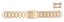 Oceľový náramok Orient KDDQJAA 22mm (pre model FEU07), zlatý