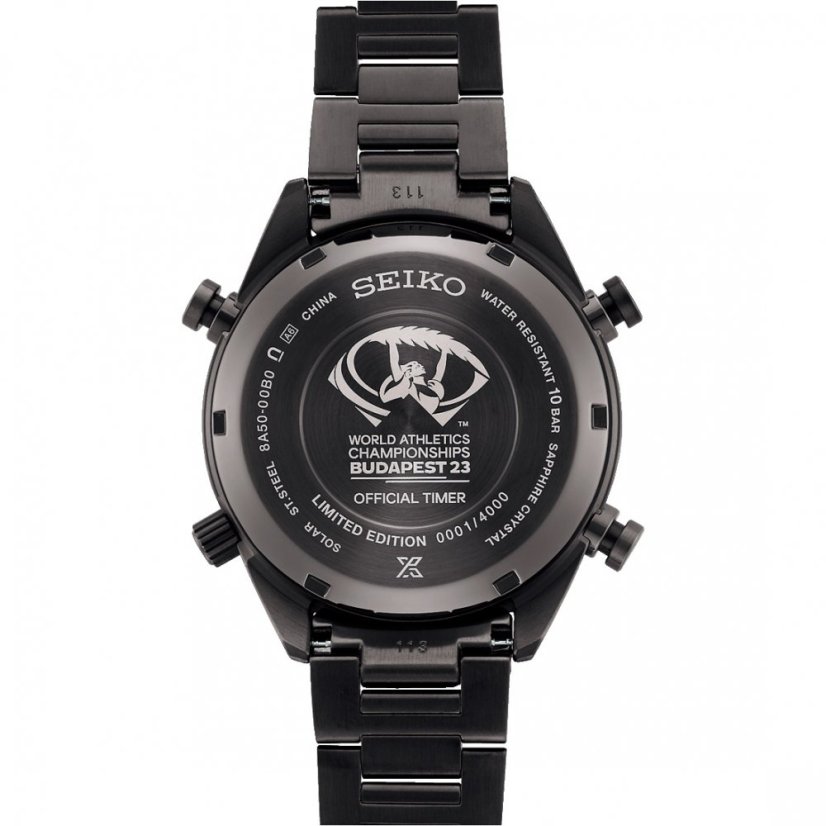 Seiko SFJ007P1 Prospex One Hundredth of a Second 2023 World Athletics Limited Edition Speedtimer