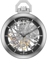 Kapesní hodinky Aerowatch Lépine Skeleton Hand-winding 50829 AA03 SQ