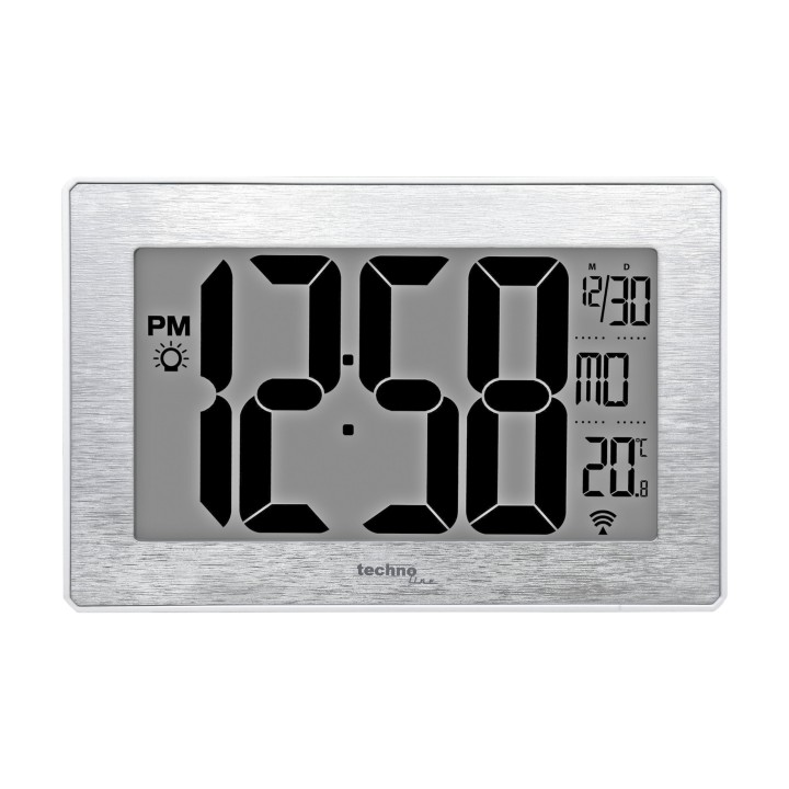 Digitálne rádiom riadené hodiny WS 8019
