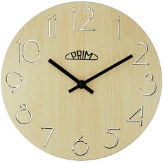 Dřevěné hodiny PRIM E01P.3942.51