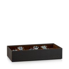 Kazeta na hodinky HEISSE & SÖHNE 70019-124.47 HS Mirage XL - dolný modul pre 12 hodiniek - Braun