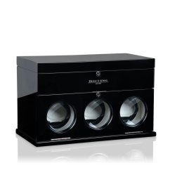 Natahovač hodinek HEISSE & SÖHNE 70019-244.142 Loop 3+5 Prime - Black