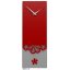 Dizajnové hodiny 56-11-1 CalleaDesign Merletto Pendulum 59cm (viac farebných verzií) Farba čokoládová-69 - RAL8017