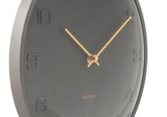 Dizajnové nástenné hodiny 6084GY Karlsson 31cm