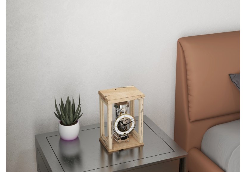 Stolní mechanické hodiny 23056-T30791 Hermle 26cm