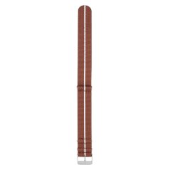 Textilní řemínek na hodinky PRIM Tritium RD.13238 (22 mm) - hnědý/bílý - RD.13238.2220.5000.L1