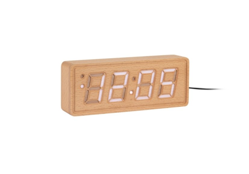 Designový LED budík - hodiny 6024WD Karlsson 20cm