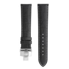 Kožený remienok na hodinky PRIM RB.13234 (22 mm) - čierny - RB.13234.2220.9000.XL
