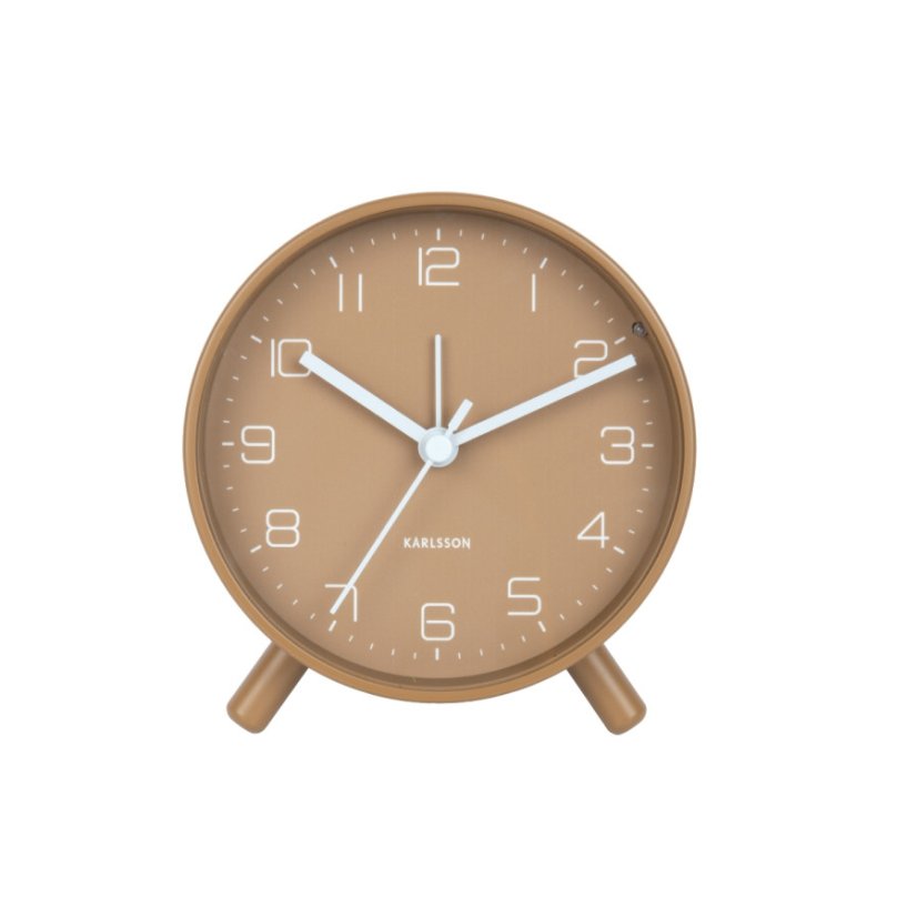 Designový budík 5752BR Karlsson 11cm