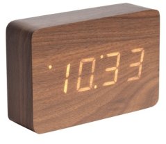 Dizajnový LED budík - hodiny 5653DW Karlsson 15cm