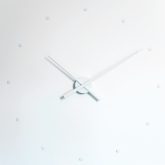 Dizajnové nástenné hodiny NOMON OJ biele 50cm