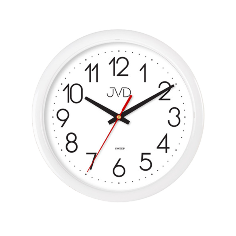 Nástenné hodiny s tichým chodom JVD H608.1 Nástenné hodiny s tichým chodom JVD H608.1