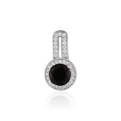 Strieborný prívesok so zirkónmi JVD SVLP0472SH2BK00