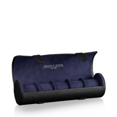 Puzdro na hodinky HEISSE & SÖHNE 70019-163 Rondo 5 Black/Blue