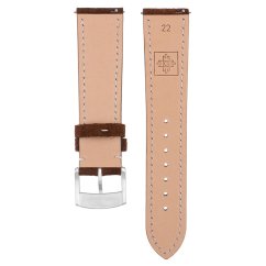 Kožený řemínek na hodinky PRIM RB.13282 (22 mm) - tmavě hnědý - RB.13282.2220.5200