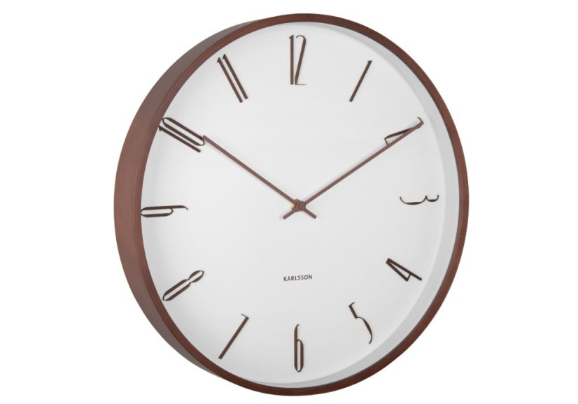 Dizajnové nástenné hodiny 6014WH Karlsson 40cm