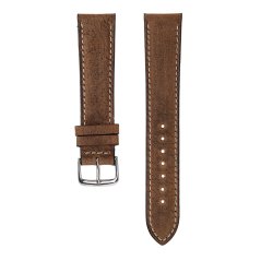 Kožený řemínek na hodinky PRIM E39.5475 (20 mm, XL) – hnědý - E39.5475.50.XL.REM/20B-D666L/RL