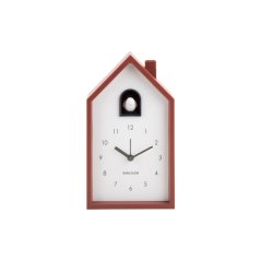 Stolní hodiny s kukačkovým budíkem 6015RD Karlsson 20cm