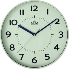 Nástenné hodiny s tichým chodom MPM Heikki - D - E01.4429.40