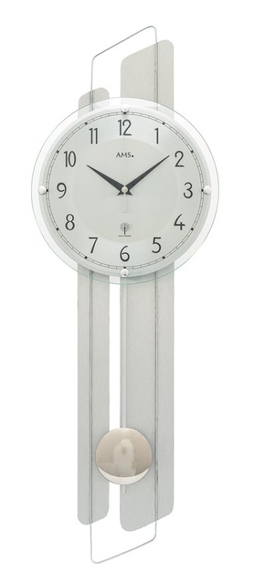 Dizajnové nástenné hodiny 5330 riadené rádiovým signálom AMS 66cm Dizajnové nástenné hodiny 5330 riadené rádiovým signálom AMS 66cm
