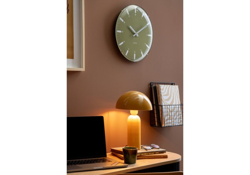 Dizajnové nástenné hodiny 6086GR Karlsson 35cm