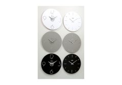 Designové nástěnné hodiny I501N black IncantesimoDesign 40cm