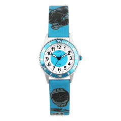 Detské náramkové hodinky s motívom hokej JVD J7230.1