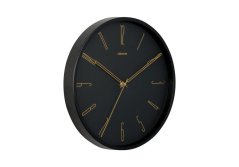 Dizajnové nástenné hodiny 5898BK Karlsson 35cm