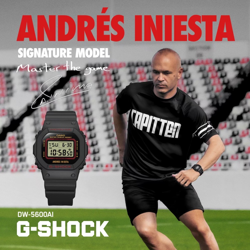 CASIO DW-5600AI-1ER G-Shock Andrés Iniesta - Limitovaná edice