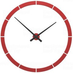 Designové hodiny 10-316 CalleaDesign 100cm červená AKCE
