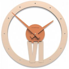 Dizajnové hodiny 10-015 CalleaDesign Xavier 35cm (viac farebných verzií) Farba terracotta-24