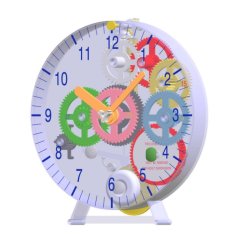 Dětská stavebnice analogových mechanických hodin Modell Kids Clock