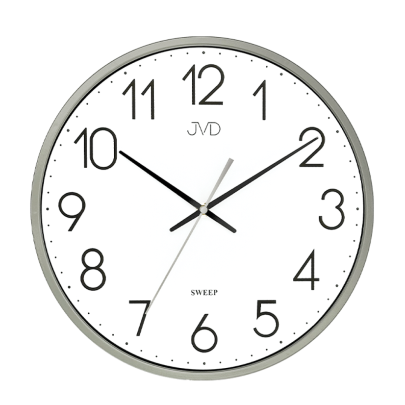 Nástenné hodiny s tichým chodom JVD HX8016.5