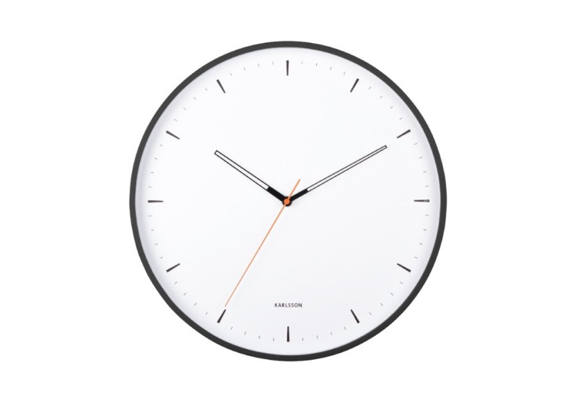 Dizajnové nástenné hodiny 5940BK Karlsson 40cm