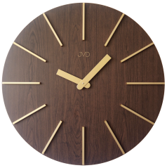 Obří dřevěné designové hodiny 70cm JVD HC702.1
