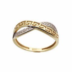 Zlatý prsten YYZ1162, vel. 57, 2 g