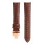 Kožený remienok na hodinky PRIM RB.13234 (22 mm) - hnedý/pozlátený - RB.13234.2220.5000.XL
